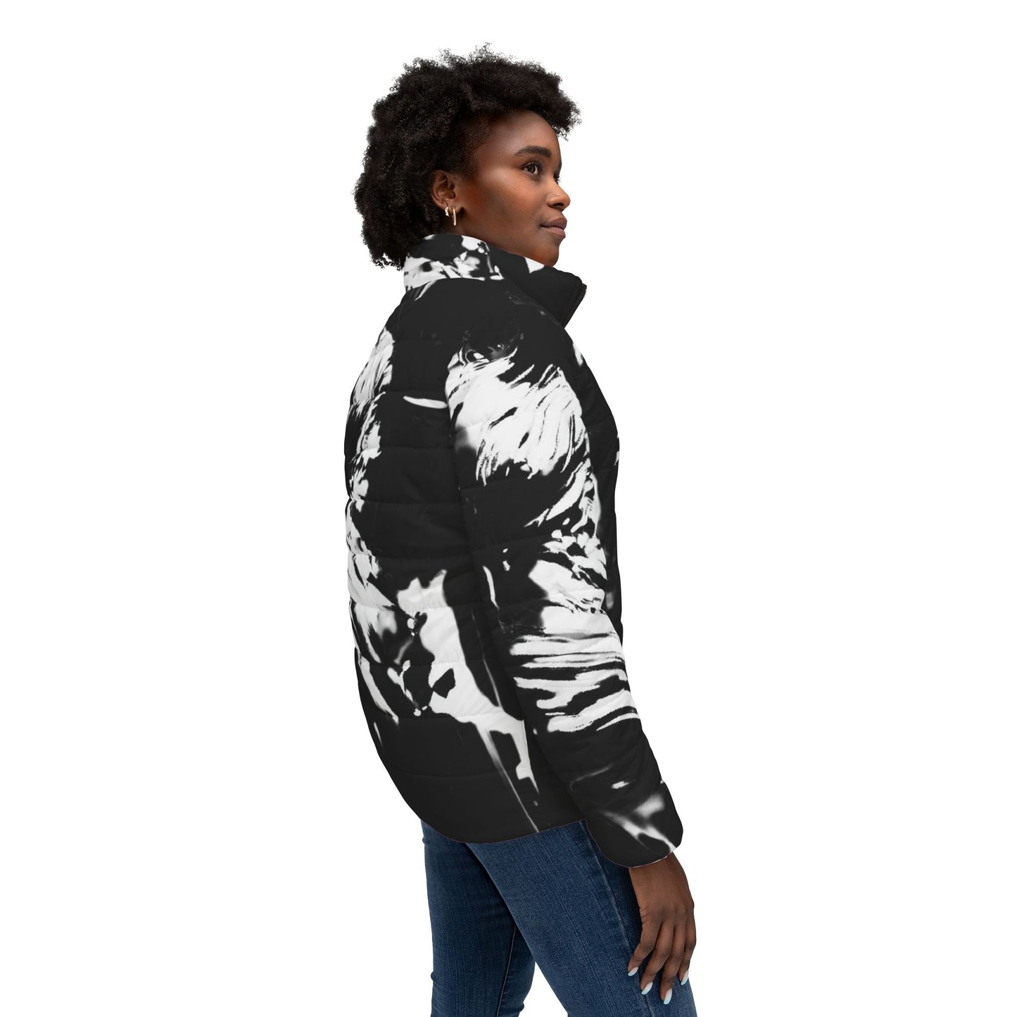 Black White Splash Jacket