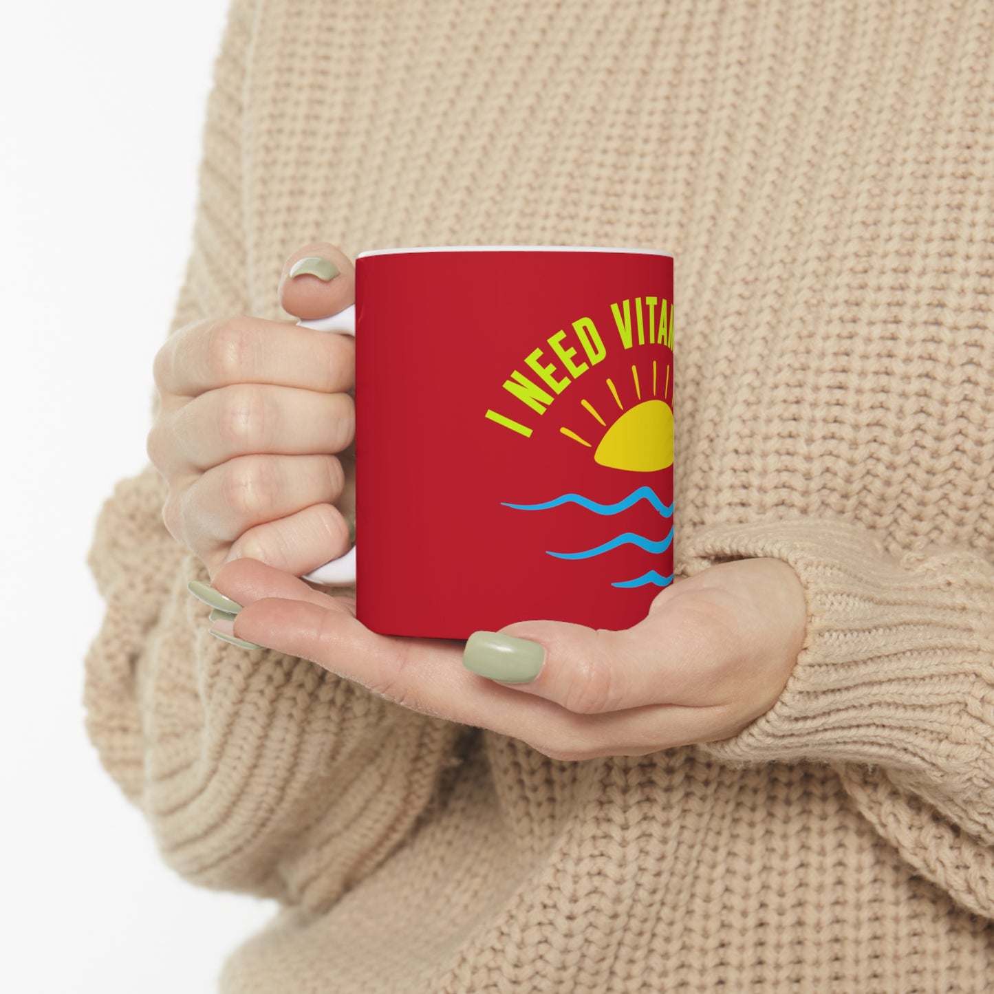I Need Vitamin Sea Mug