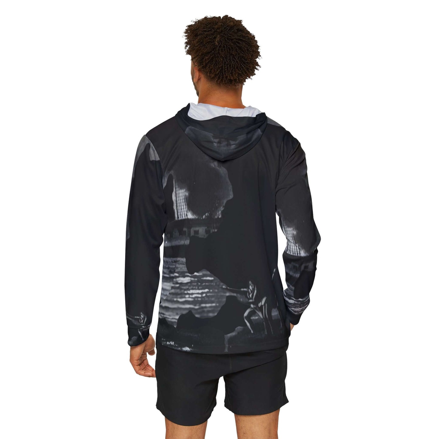 Men's Sports Warmup Seaman Hoodie (AOP)