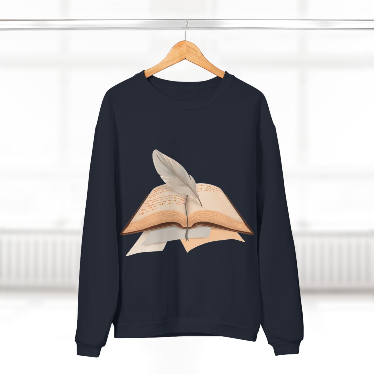 RCNSONS Unisex Crew Neck Author Sweatshirt (EU)