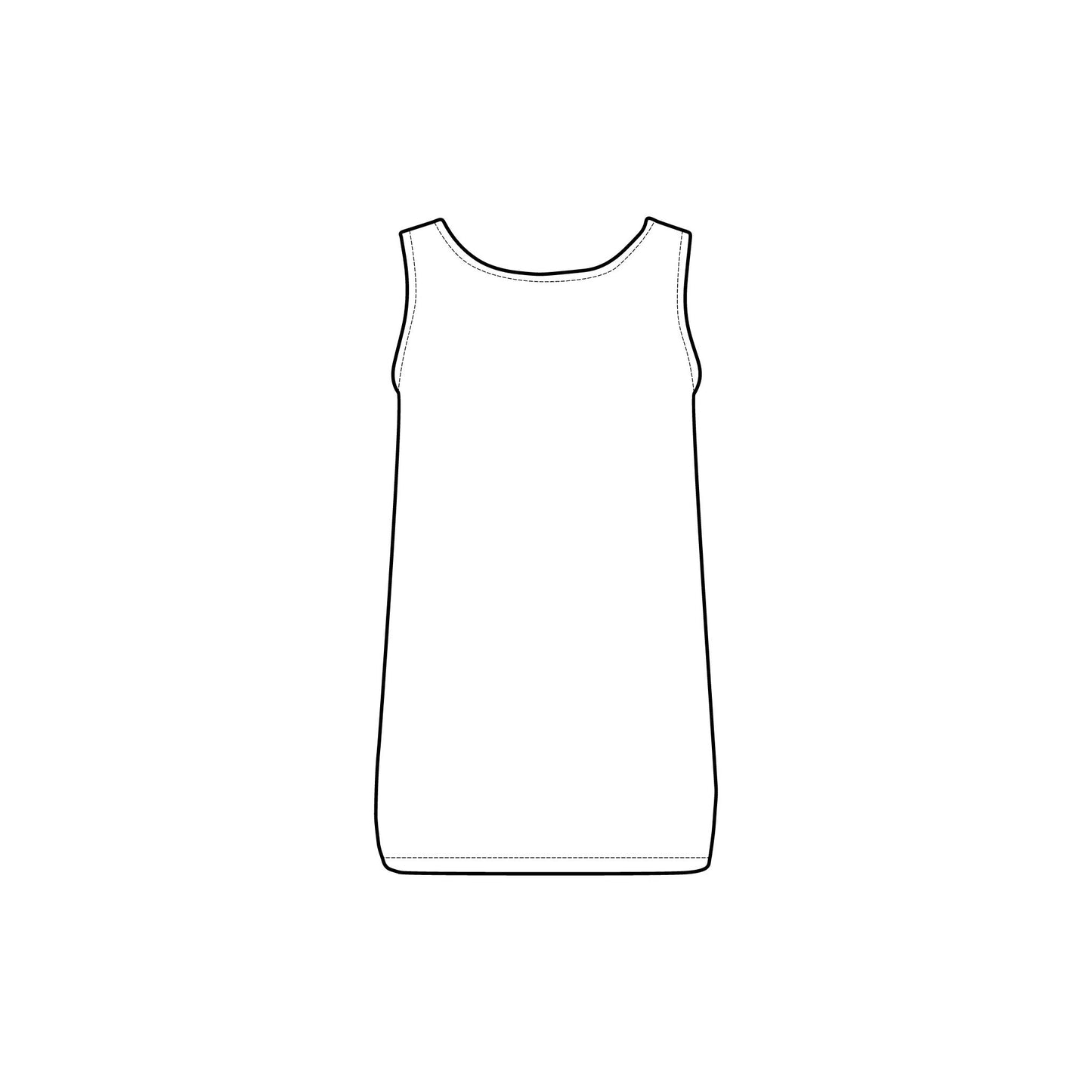 Sterne ( Stars) Women's Rib Tank Slim Fit