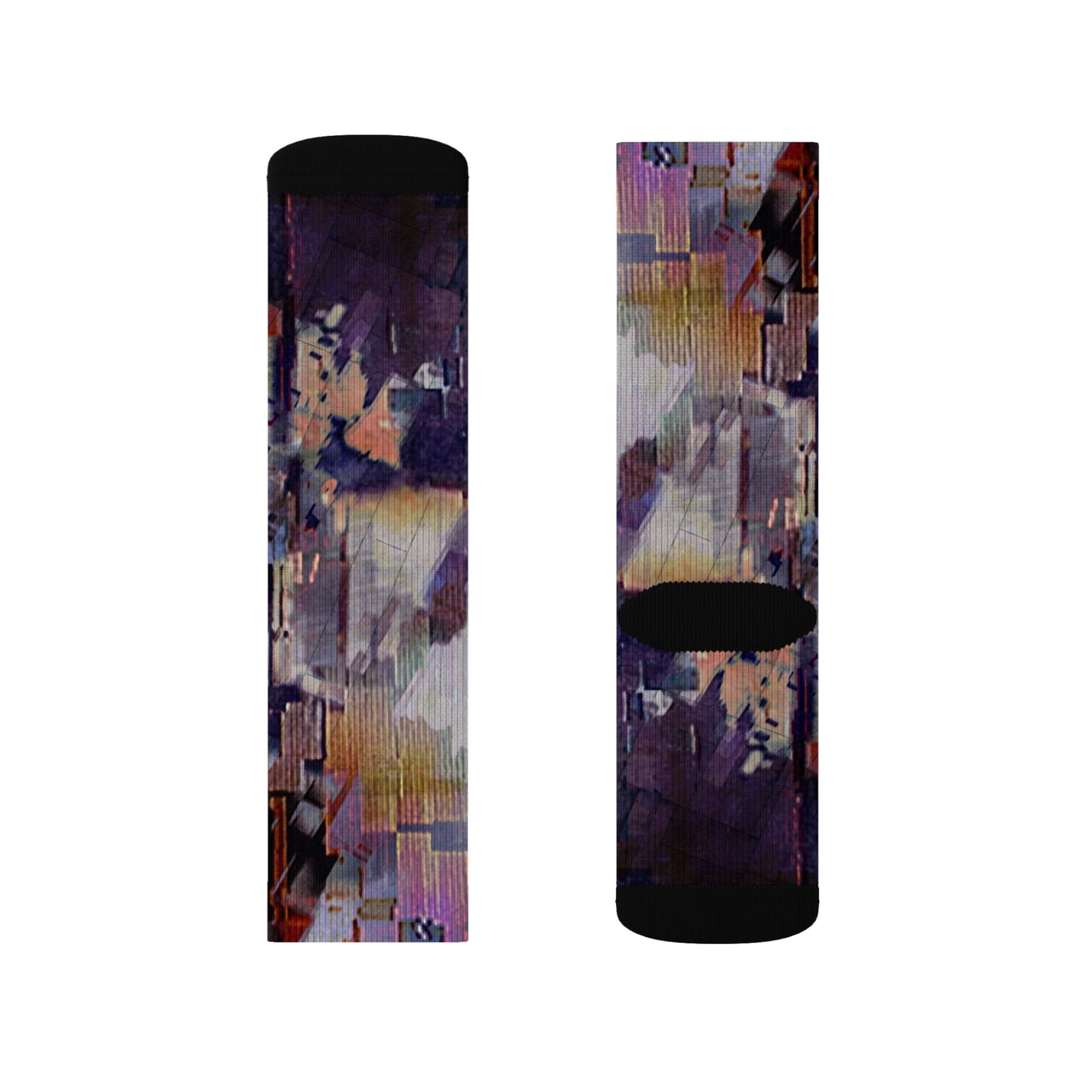 Sublimation Socks - Vibrant Sublimated Design Printify
