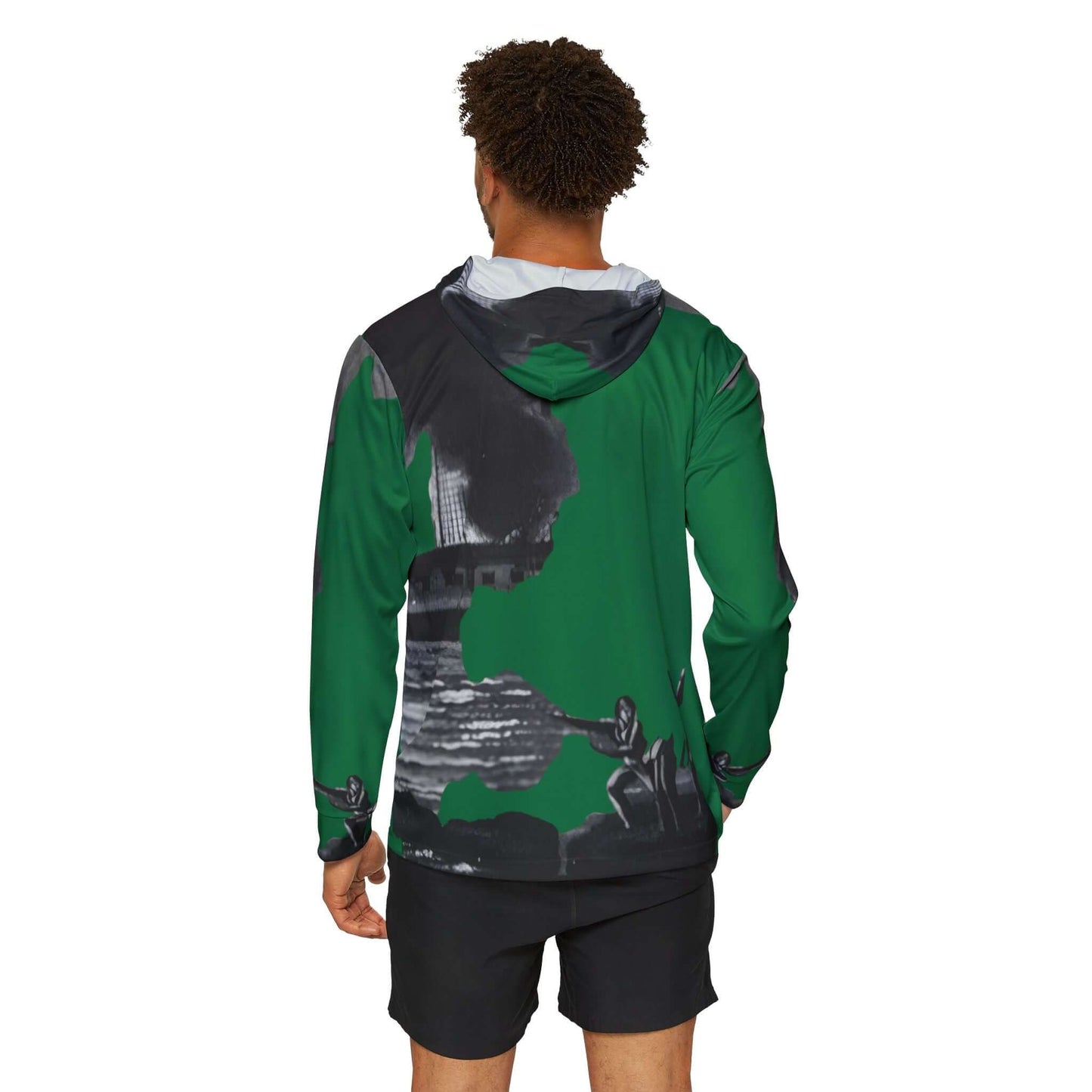 Men's Sports Warmup Seaman Hoodie (AOP)