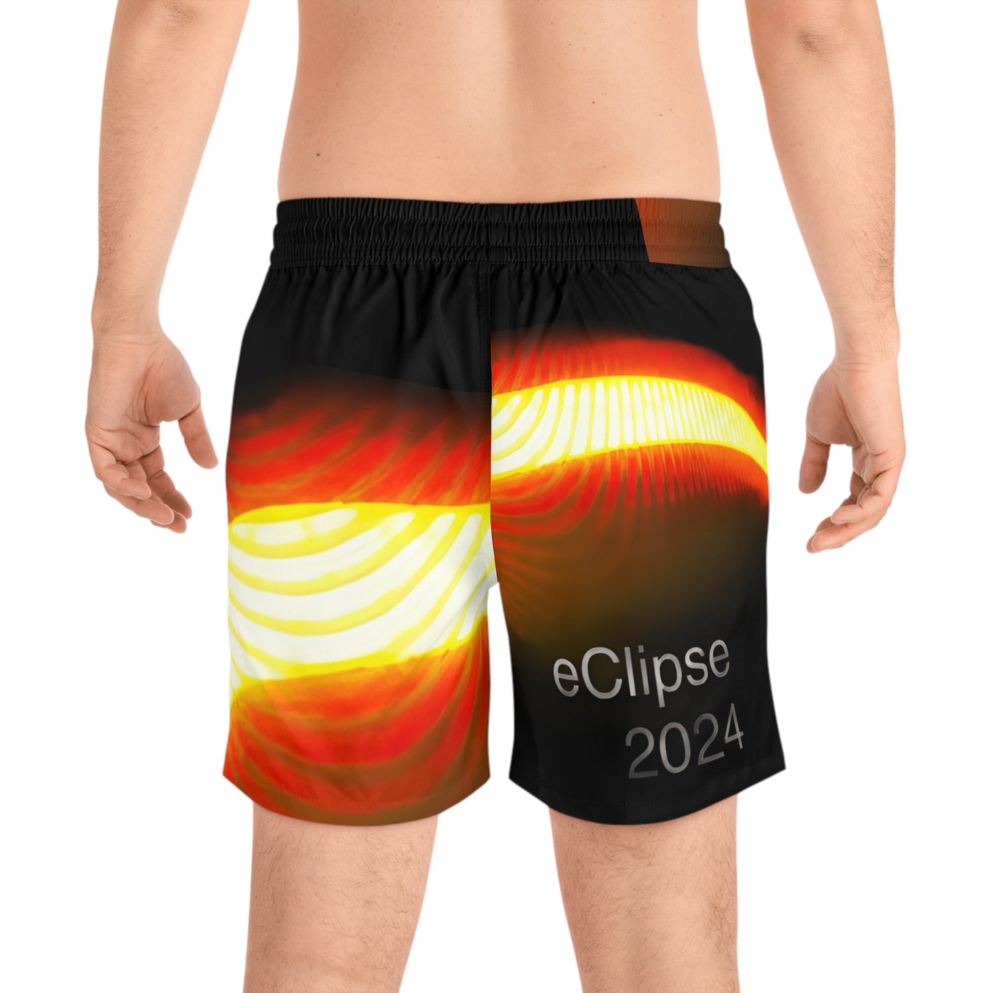 Men's Mid-Length Swim Shorts (AOP)