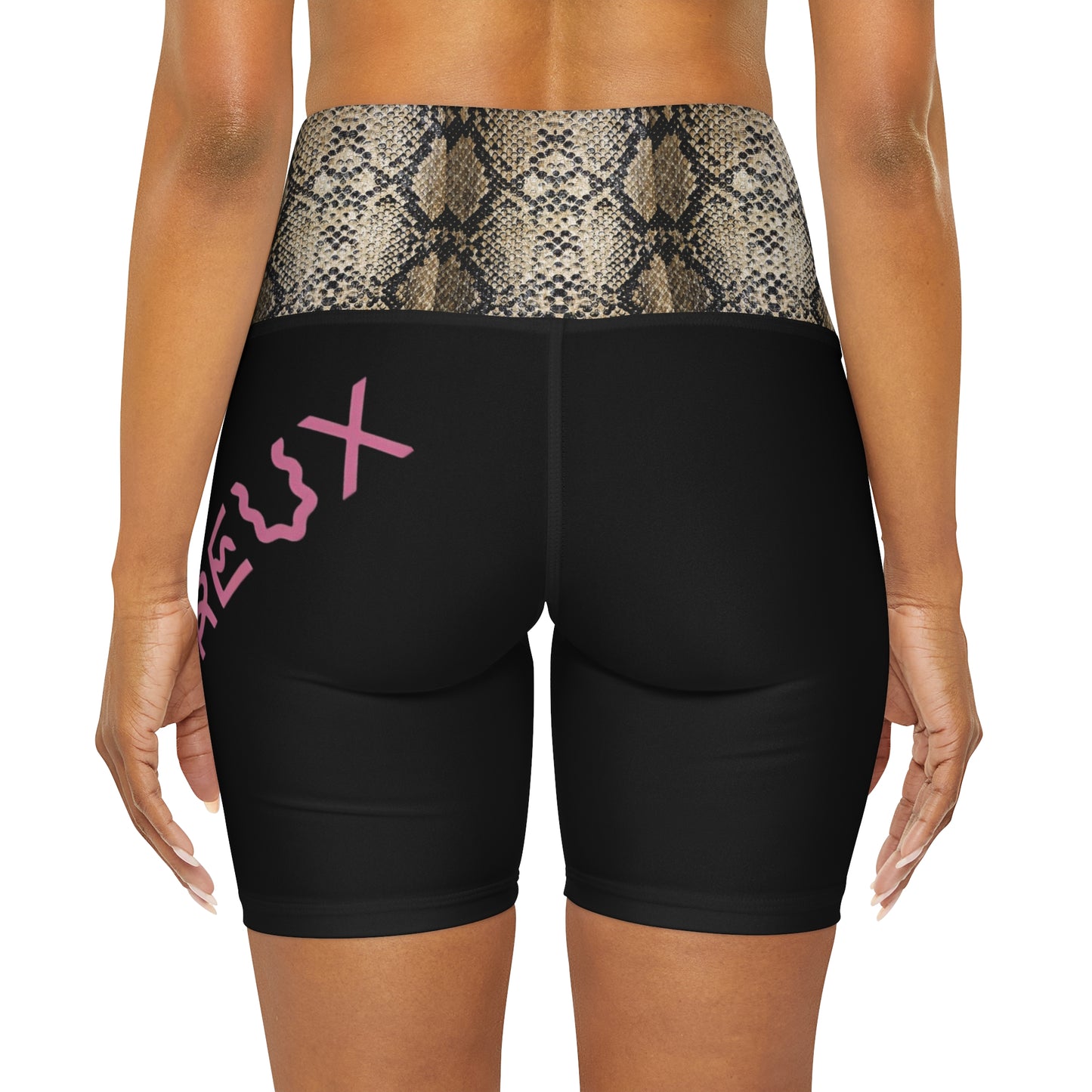 Amourös High Waisted Yoga Shorts