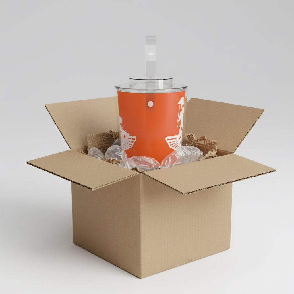 Festive Ice Bucket with Tongs Printify