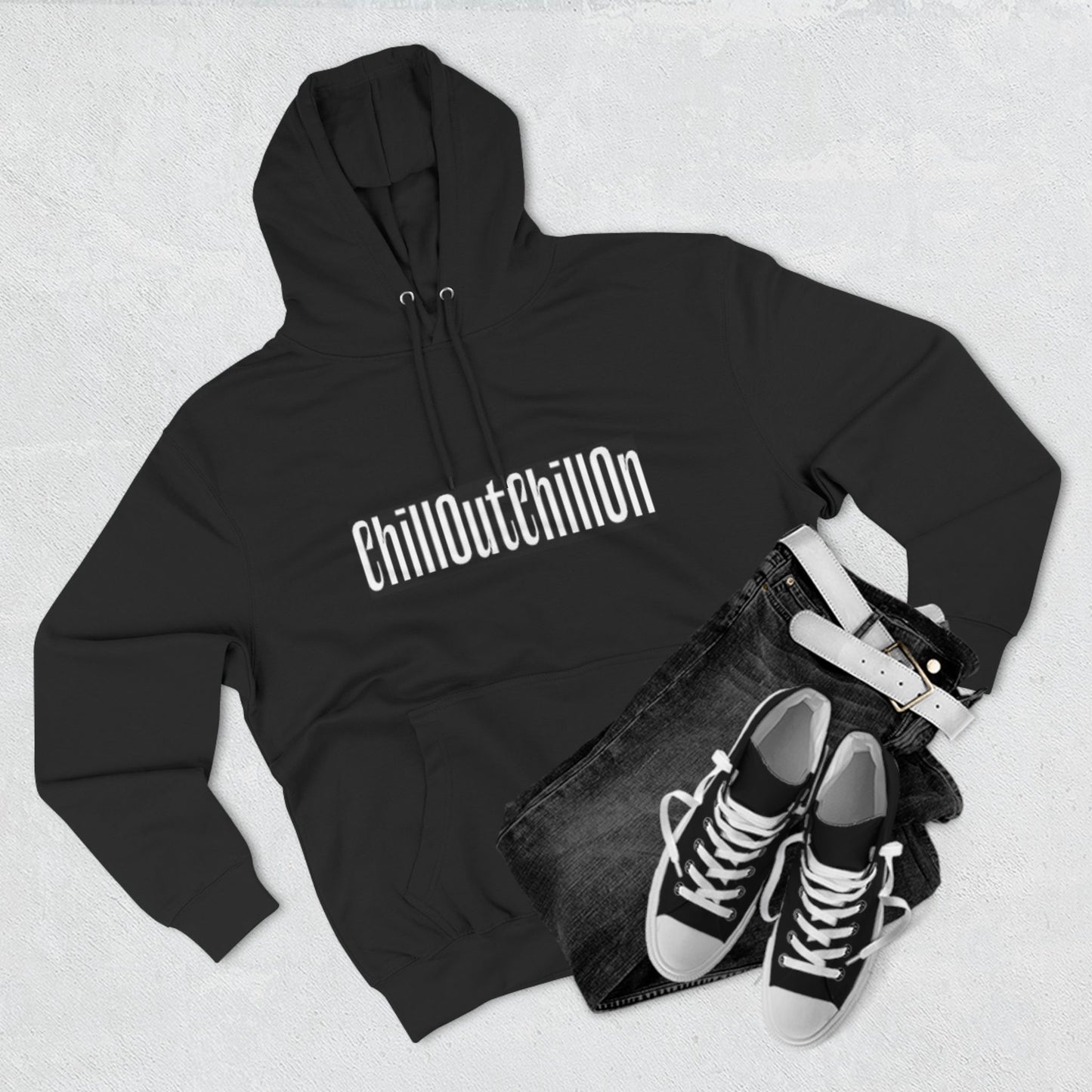 ChillOutChillOn Fleece Hoodie
