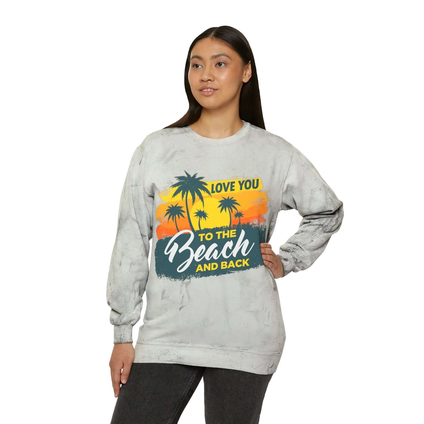 Unisex Color Blast Crewneck Sweatshirt - RC’nSONS
