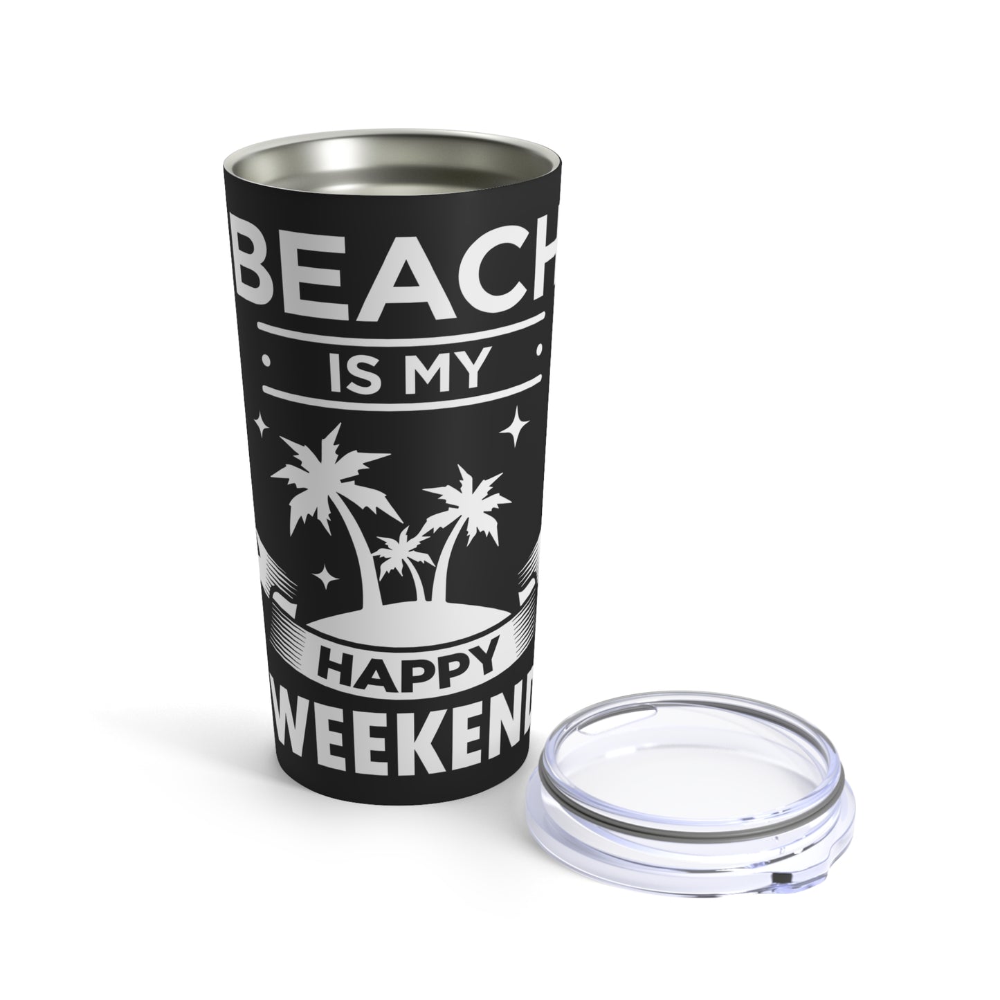 Beach Is My Happy Weekend Bottle