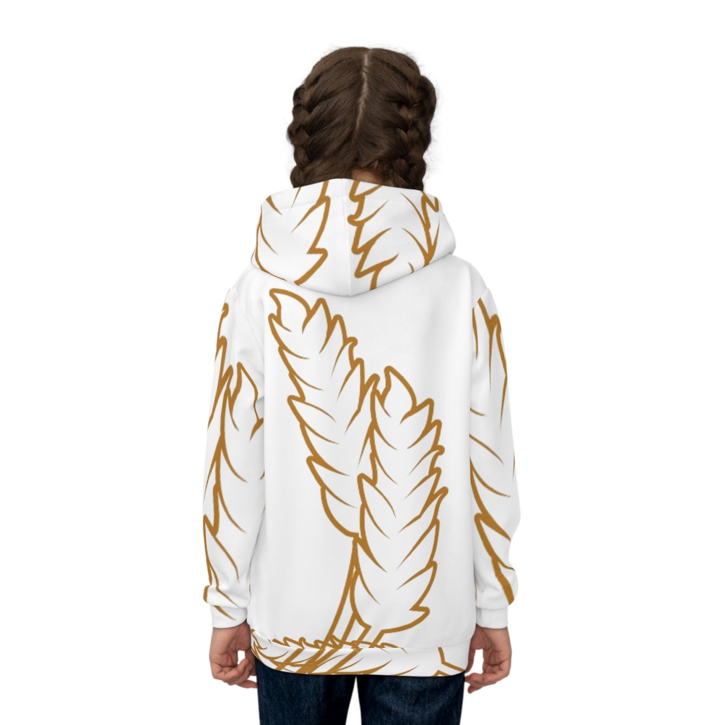 Rcnsons ‚Goldfedder’ Children's Hoodie (AOP)