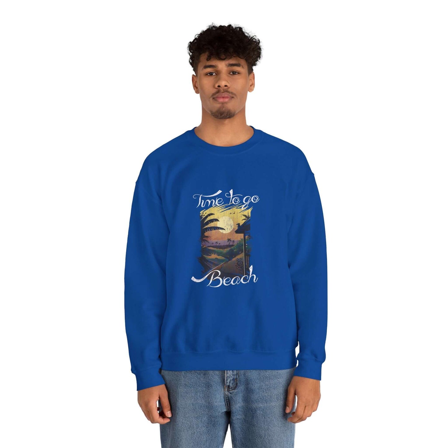 Time To Go Beach Unisex Sweatshirt - RC’nSONS