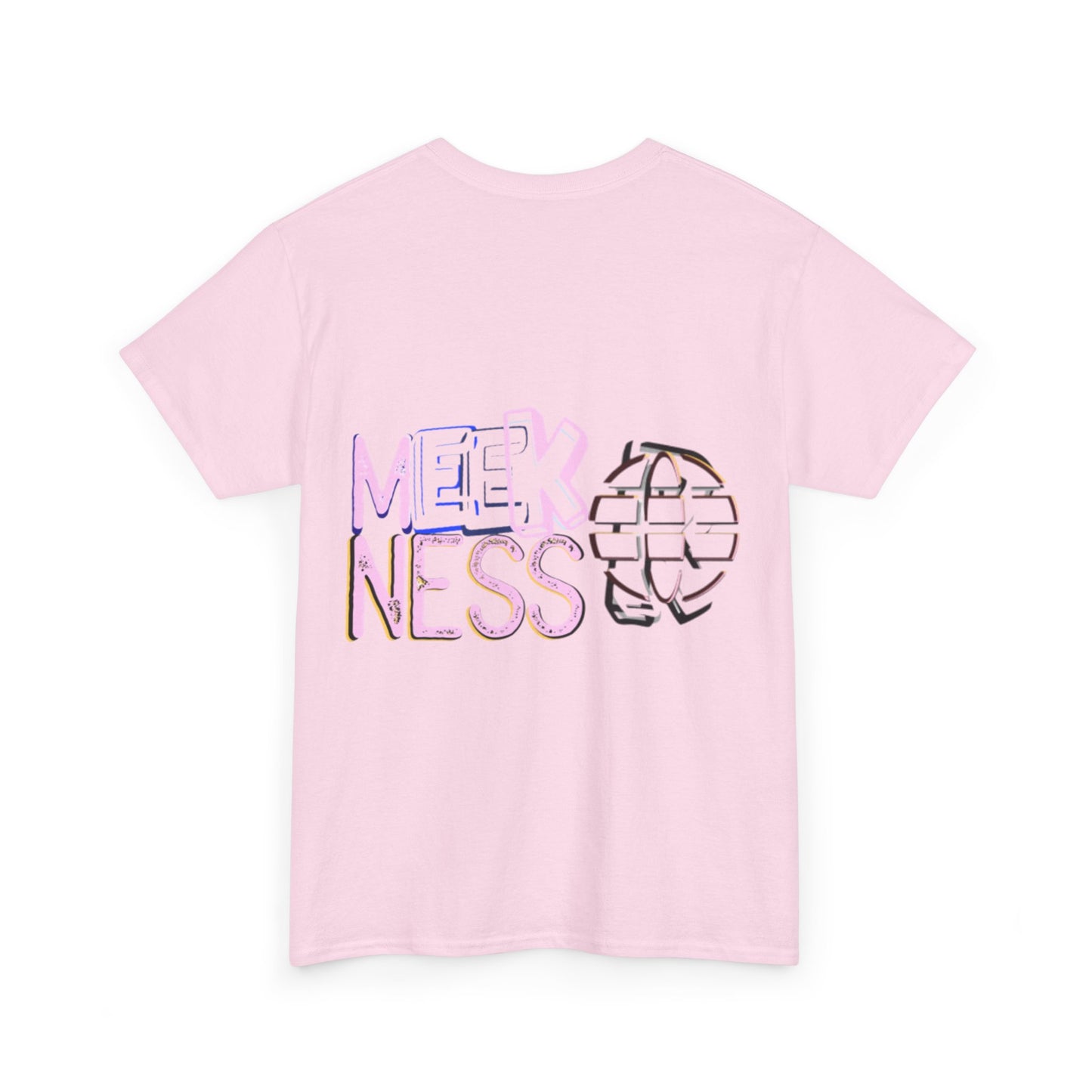 Unisex Heavy Cotton Tee - 'MEEKNESS' Graphic Shirt for Casual Wear
