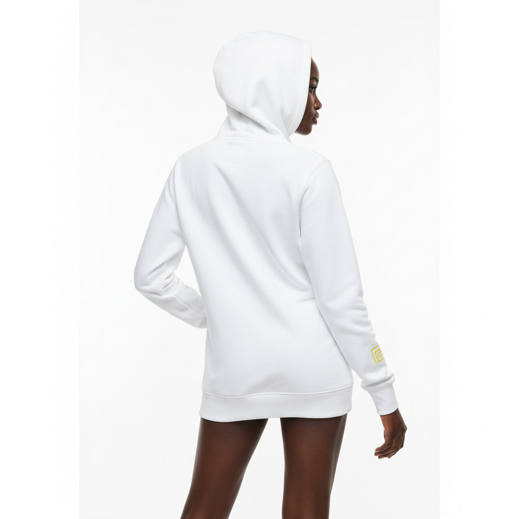 Chic Unisex Hooded Long Sleeve Tee, Trend Pullover Printify