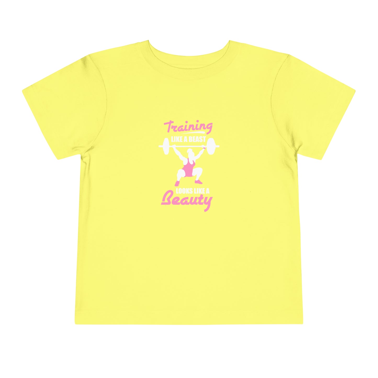 T-shirt pour tout-petits S'entraîner comme une bête