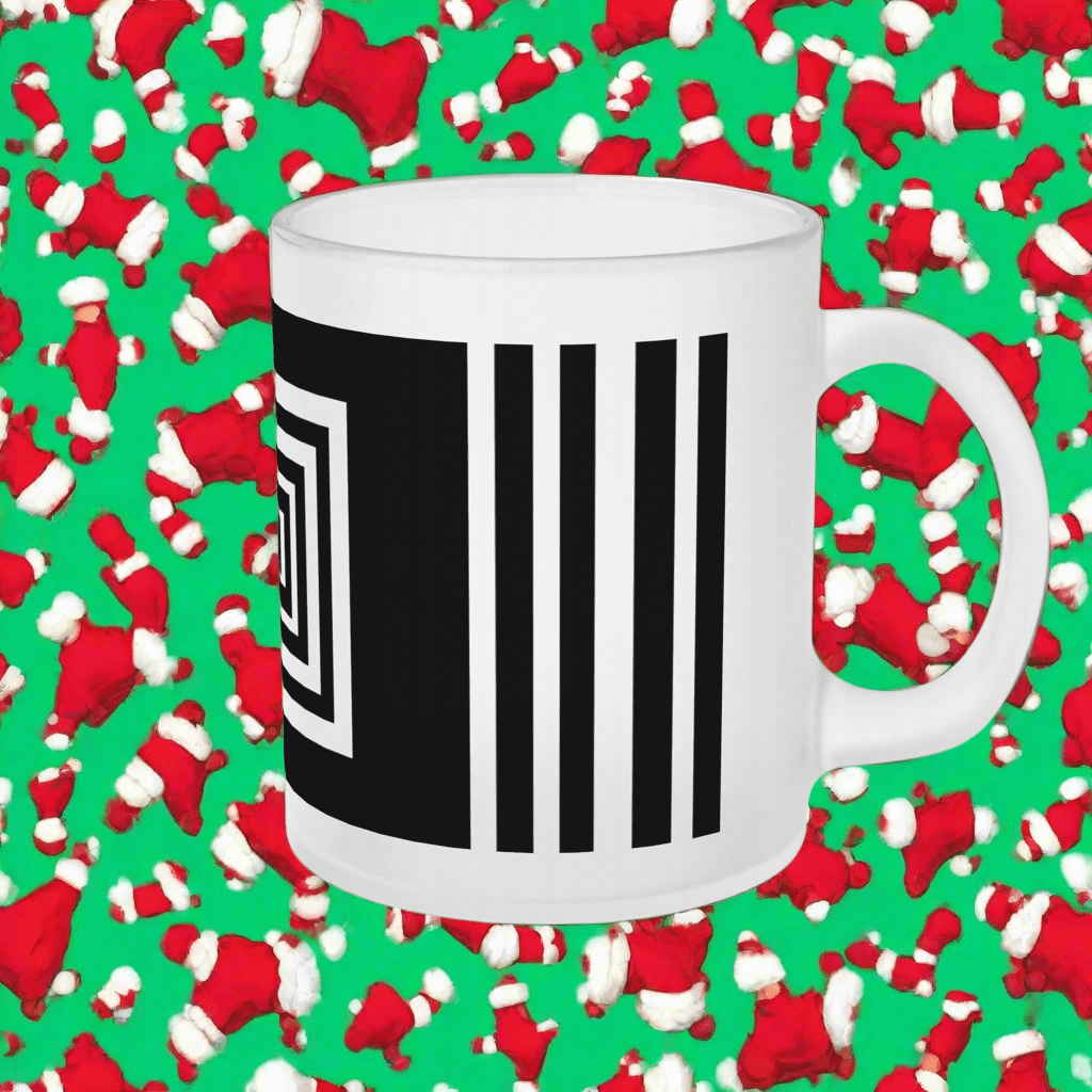 Frosted Glass Mug - Elegant Frosted Design