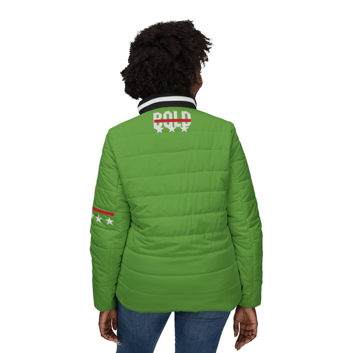 Bold Women’s Puffer Jacket,Cold Weather Apparel