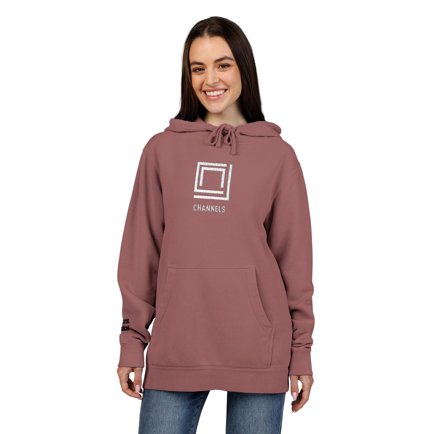 Stylish Unisex Pigment-Dyed Hoodie Printify