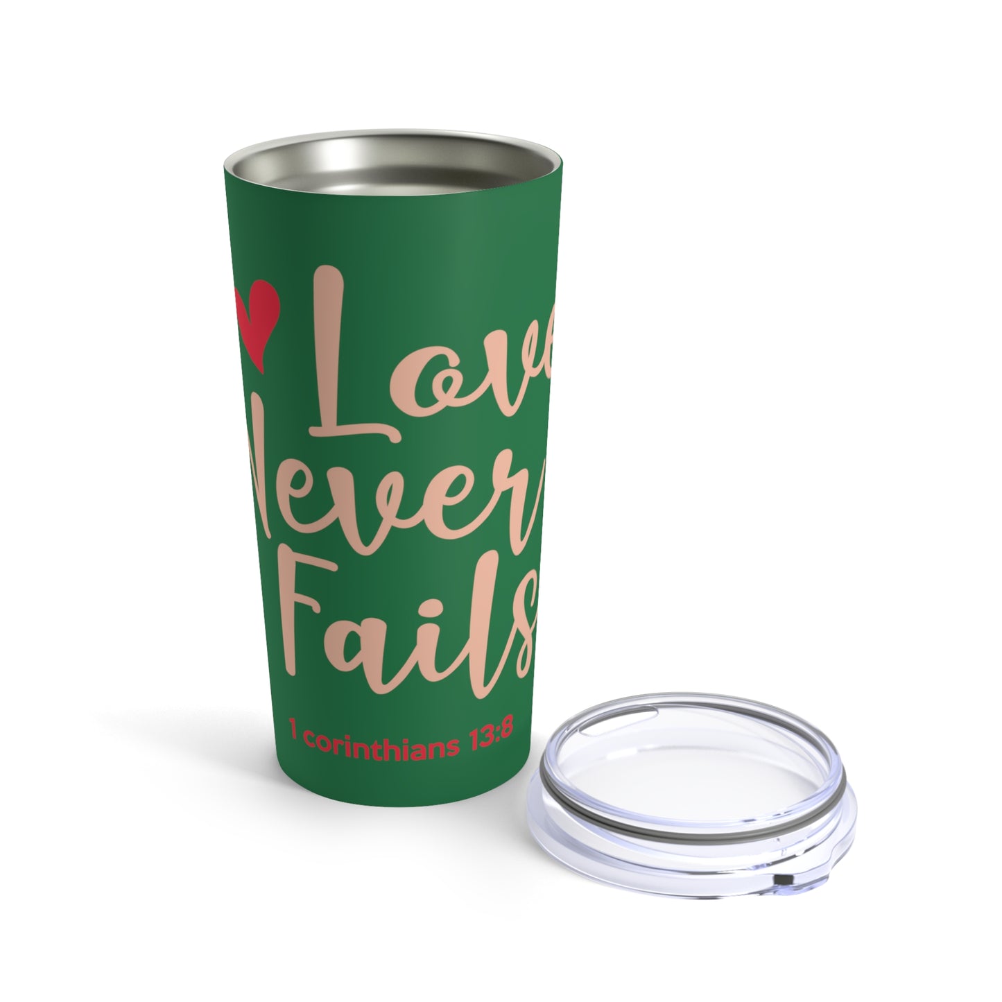 Love Never Fails Bottle