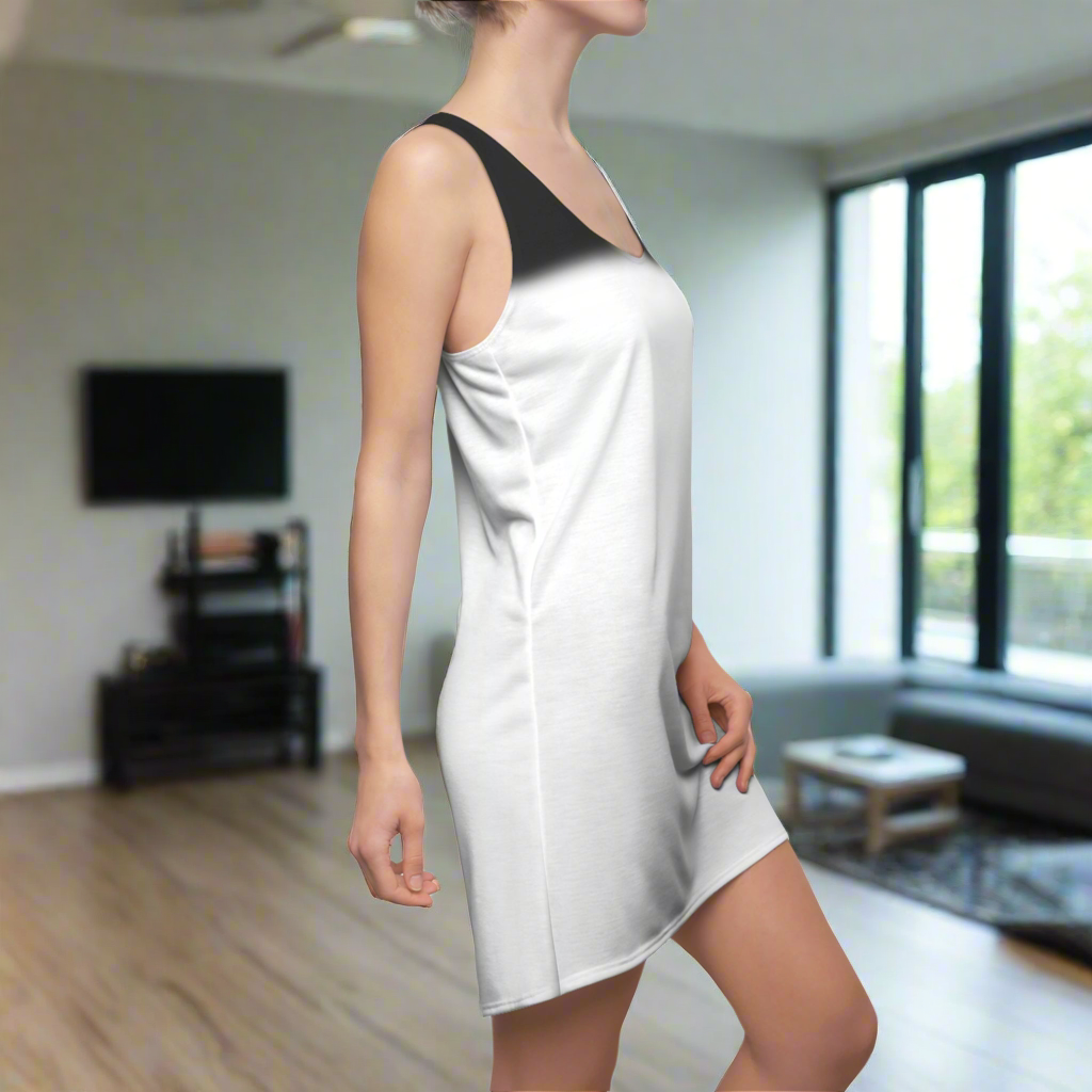 Stylish Gradient Racerback Dress for Women -for Summer and Casual Occasions