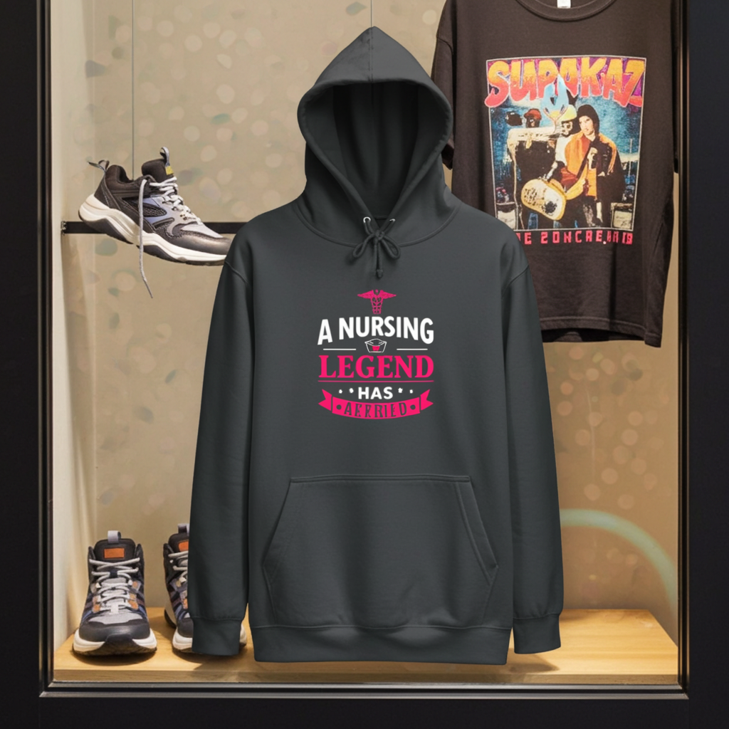 Une légende des soins infirmiers a pris sa retraite Sweat à capuche unisexe