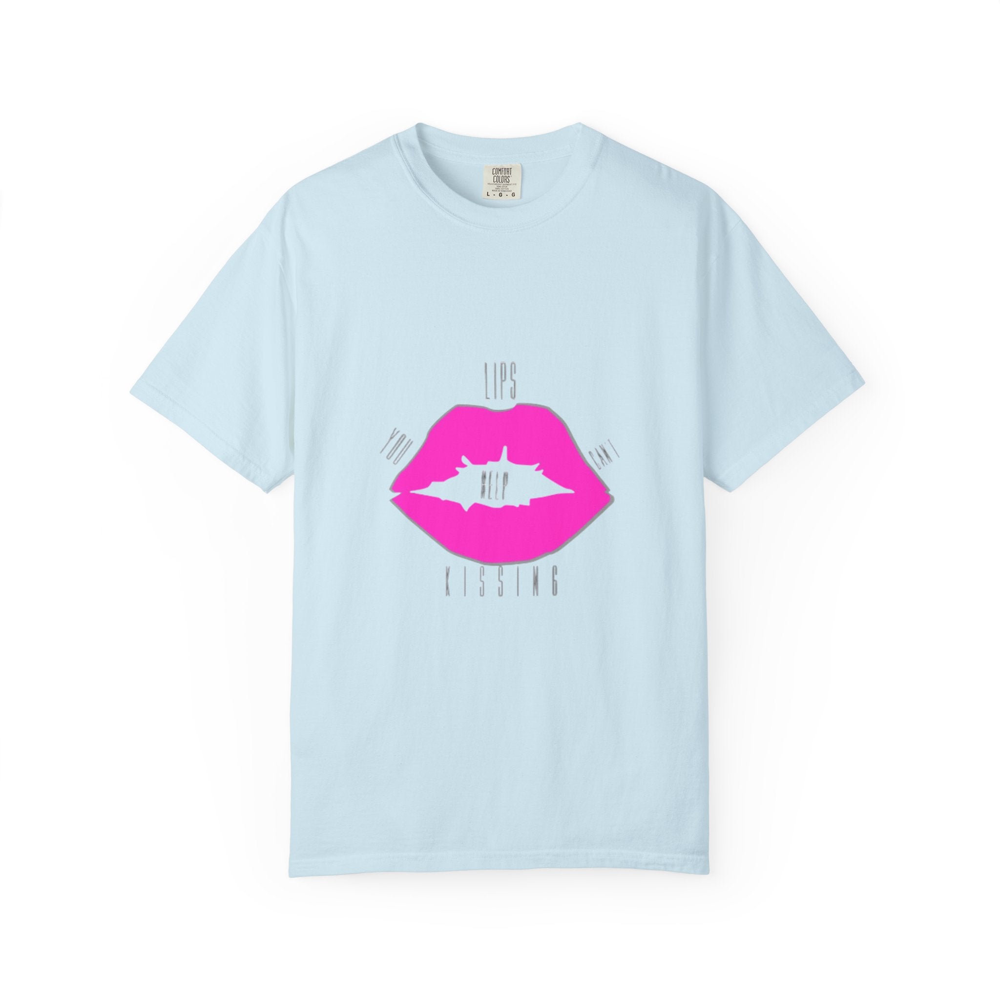 Kiss Mark Graphic Tee, Trendy Unisex T-shirt for Casual Wear, Perfect for Birthdays, Valentine’s Day, or Fun Gatherings, Statement Shirt Printify