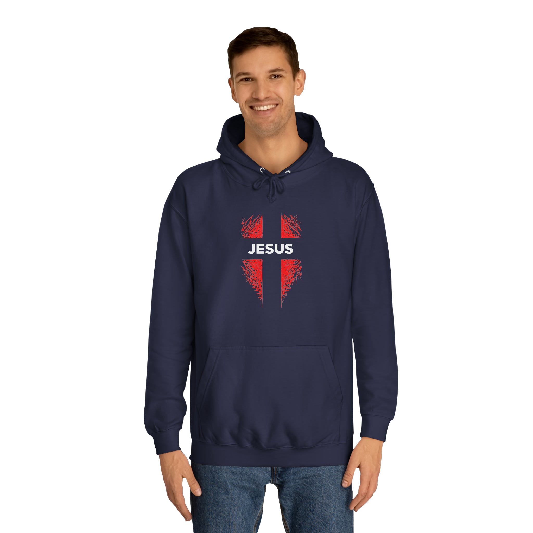 Sweat à capuche unisexe Jésus 