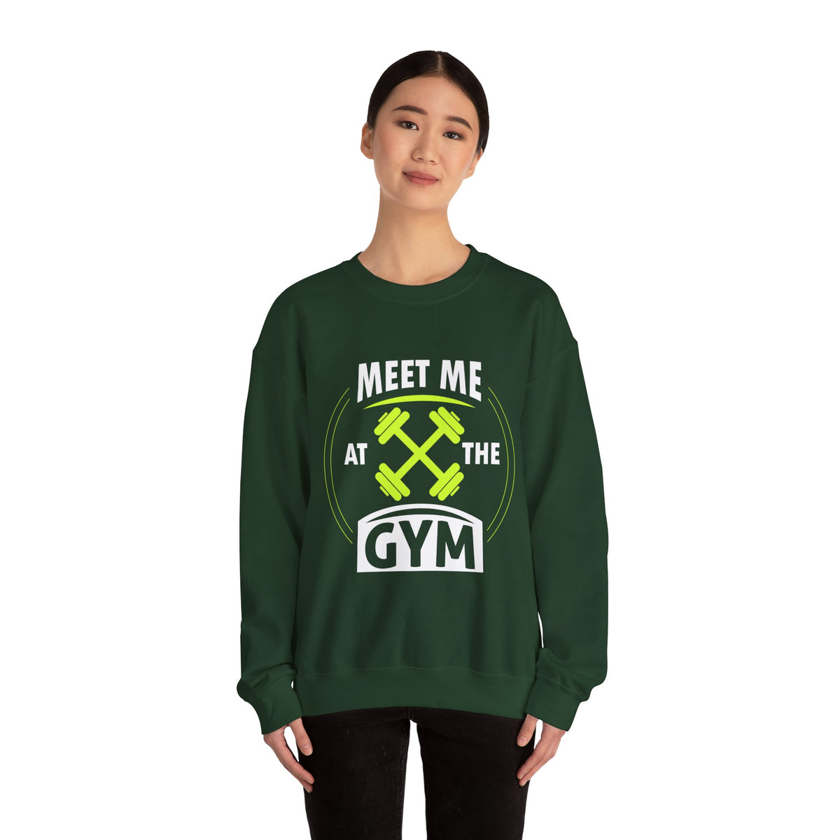 Rencontrez-moi au sweat-shirt unisexe du gymnase 