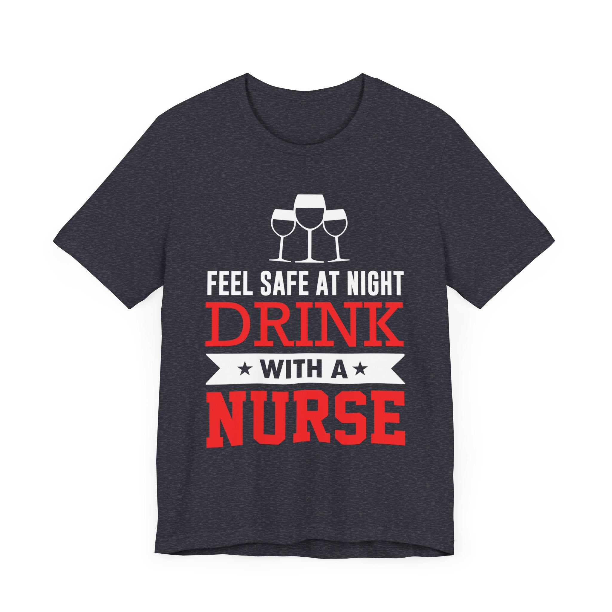 Sentez-vous en sécurité la nuit, buvez un tee-shirt unisexe 