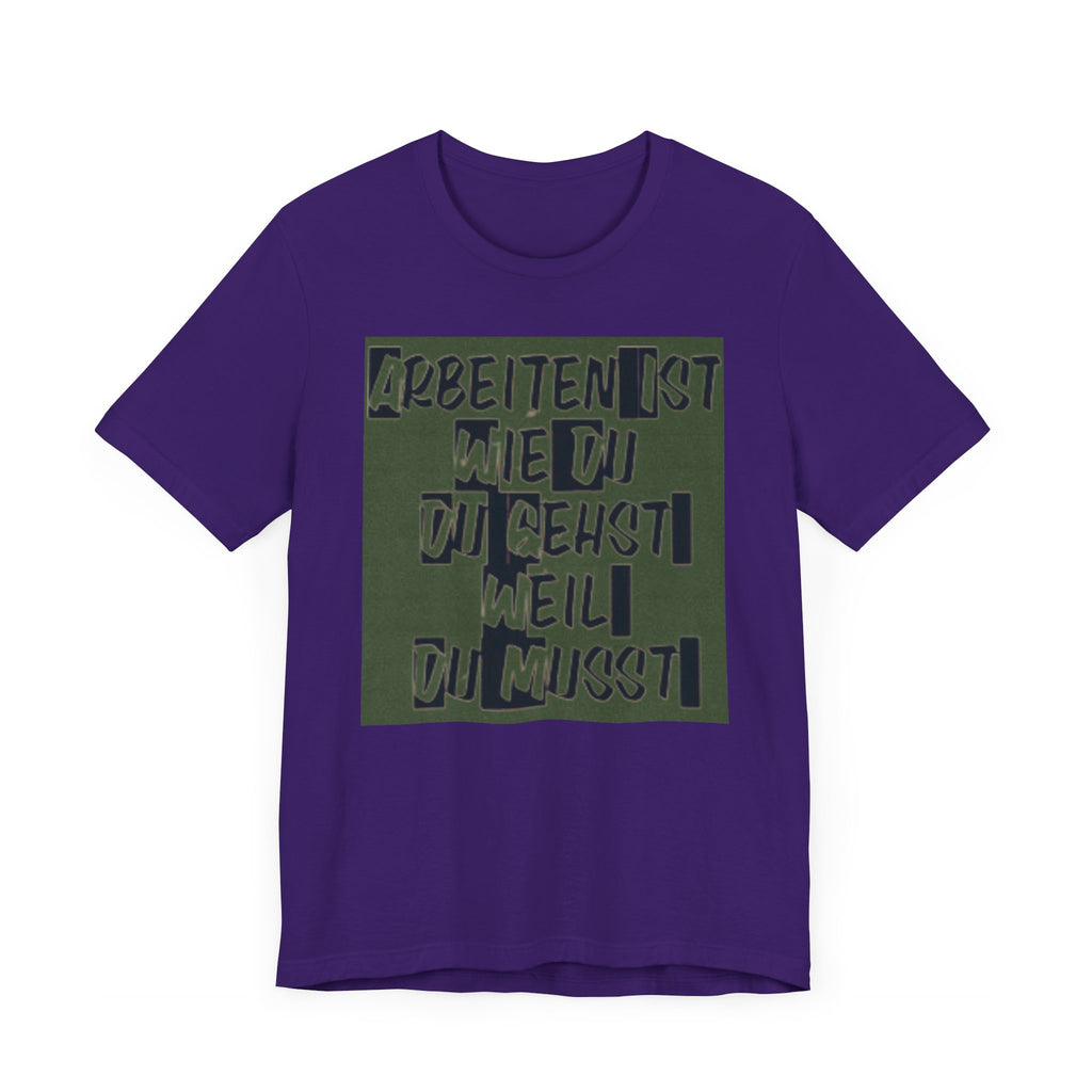 Unisex Jersey Short Sleeve Tee