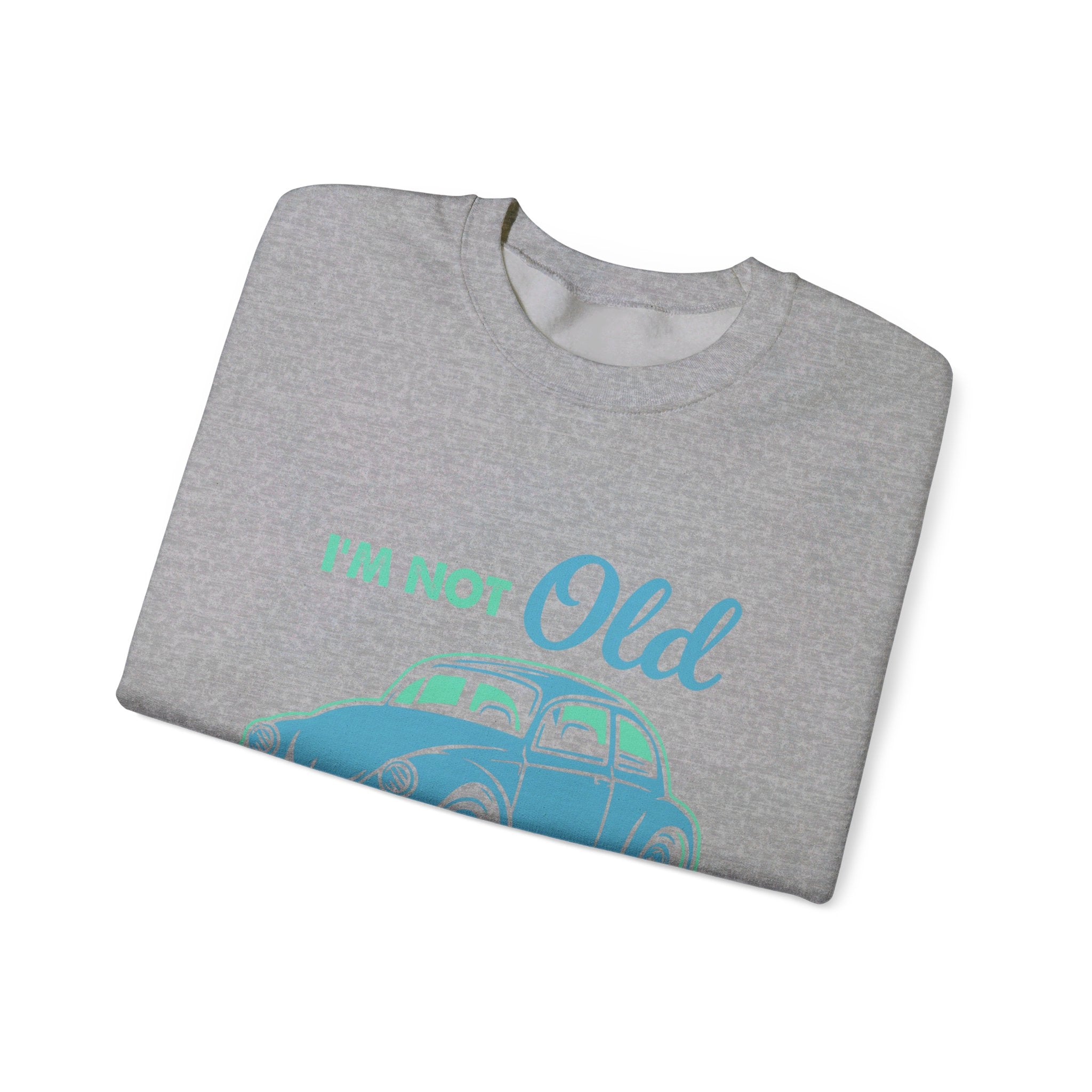 Je ne suis pas vieux, je suis un sweat-shirt unisexe classique 