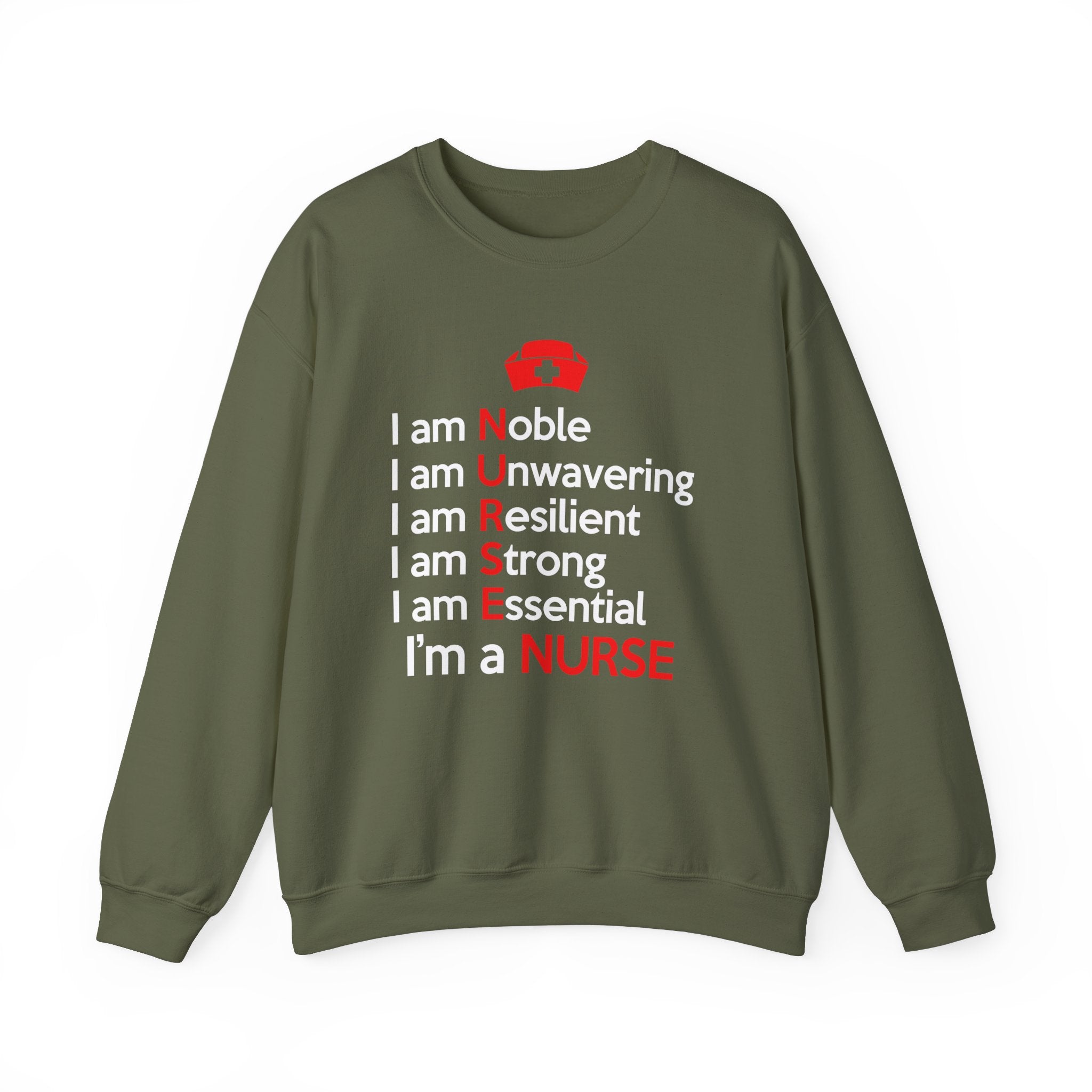 Je suis noble, je suis un sweat-shirt unisexe inébranlable 