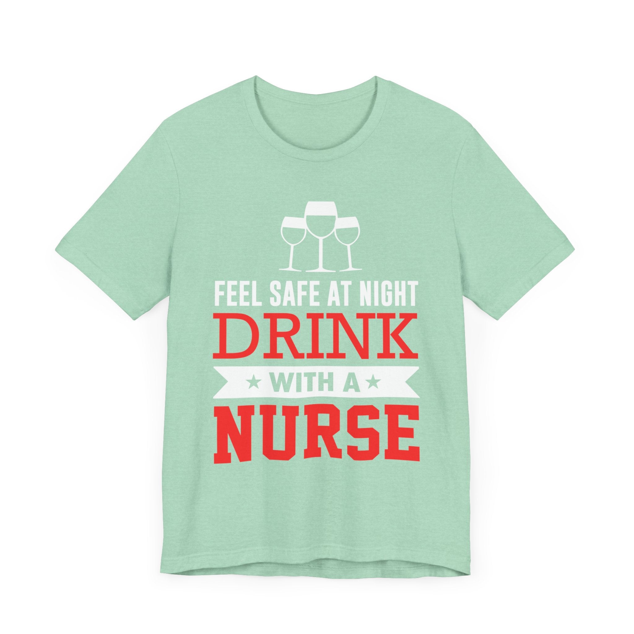 Sentez-vous en sécurité la nuit, buvez un tee-shirt unisexe 