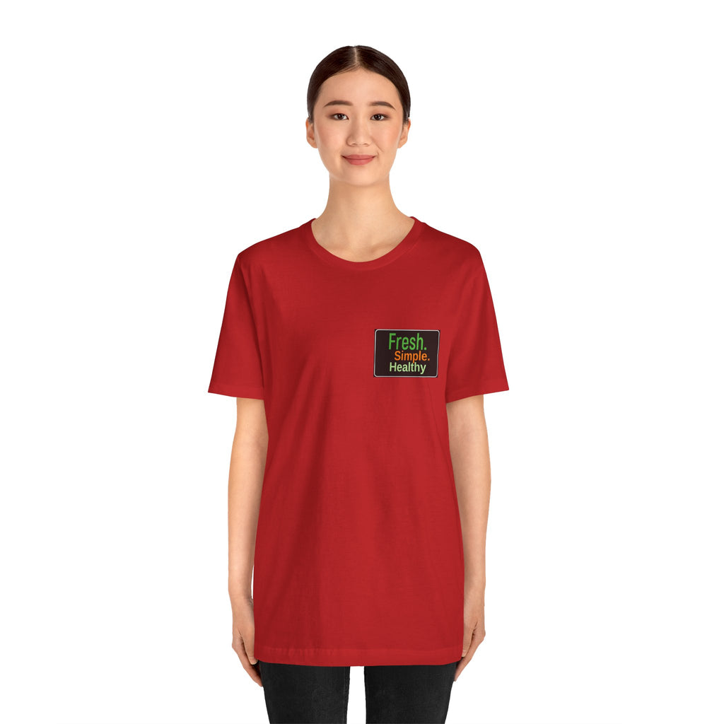 Unisex Fresh Healthy Short Sleeve Tee