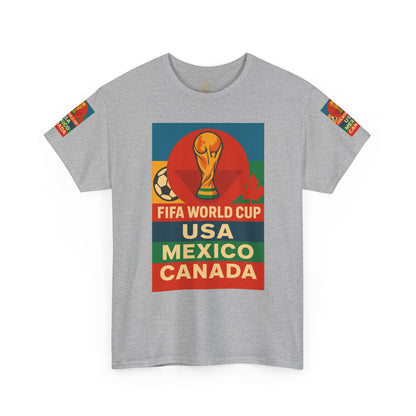 FIFA World Cup Unisex Tee, Sports Fan Shirt, Soccer T-Shirt, Tournament Apparel, Team Spirit Gear, Gift for Fans Printify