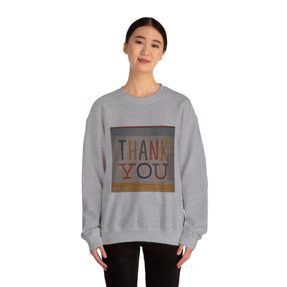 RCNSONS Unisex Crewneck Thanks Sweatshirt