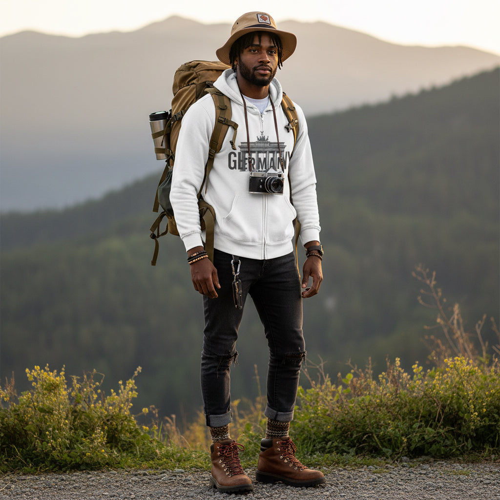 Unisex Heavy Blend™ Full Zip Hooded Sweatshirt Printify