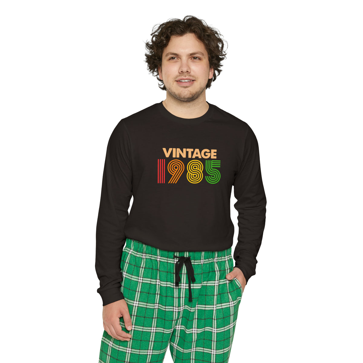 Men's Long Sleeve Pajama Set