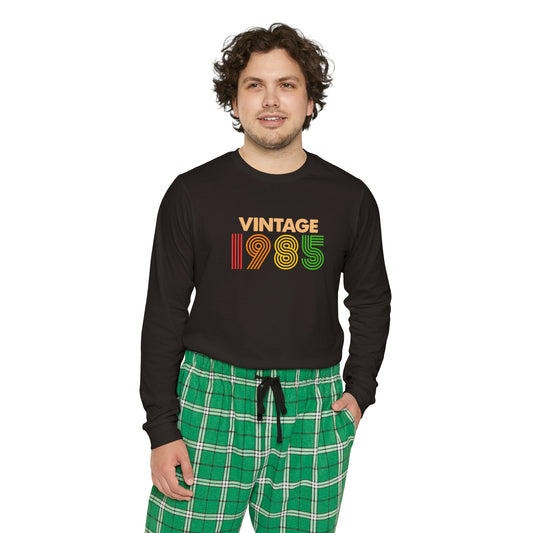 Men's Long Sleeve Pajama Set
