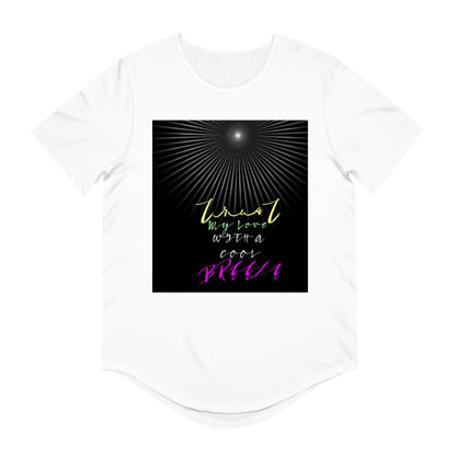 Men's Jersey Curved Hem Tee