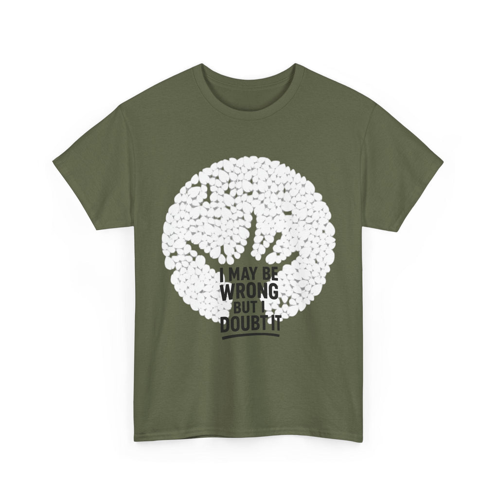 Unisex Tee - Doubt it Graphic Print Printify