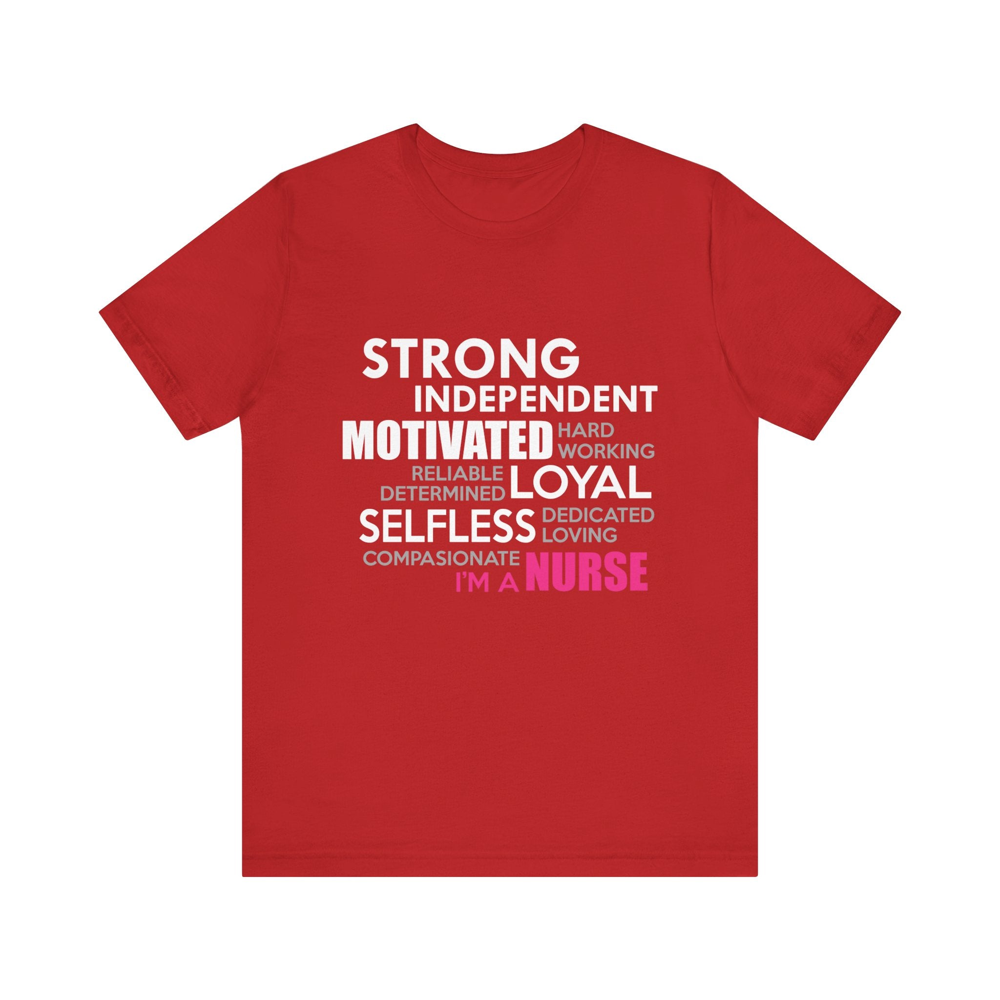 Tee-shirt unisexe fort indépendant, motivé, loyal et désintéressé 