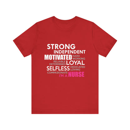 Strong Independent Motivated Loyal Selfless Unisex Tee