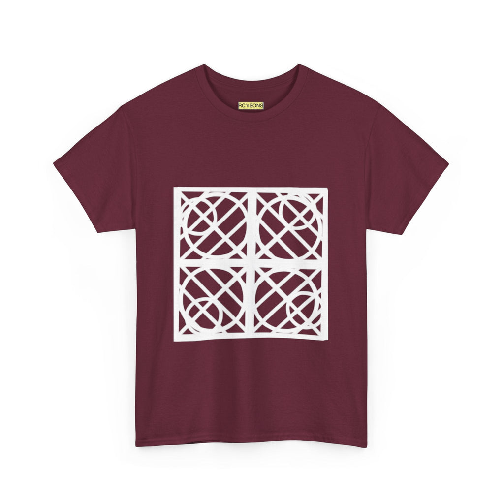 Modern Graphic Tee, Minimalist Cotton Shirt, Casual Unisex Top, Art-Inspired Clothing, Everyday Wear, Gift for Art Lovers Printify