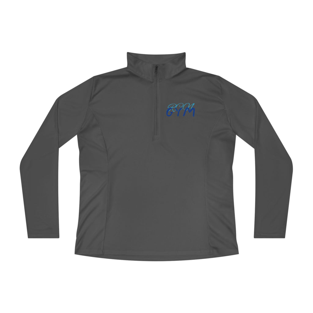 Quarter-Zip Pullover - Casual and Comfortable Women's Quarter-Zip Pullover