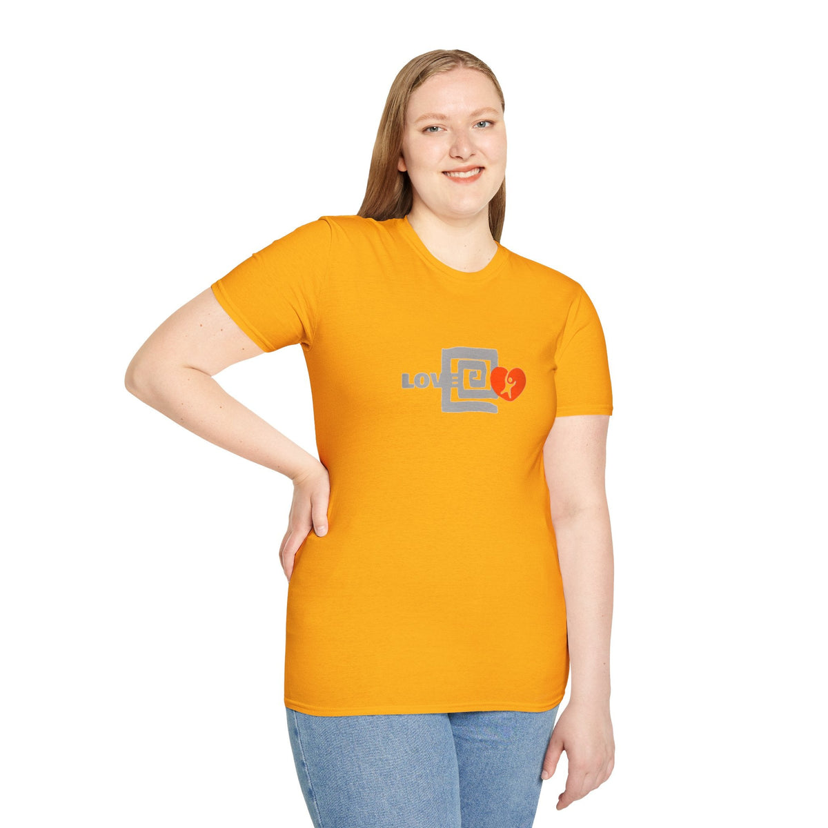 Cute Love Graphic Unisex T-Shirt Printify