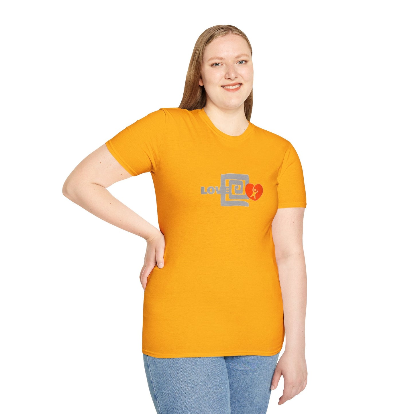 Cute Love Graphic Unisex T-Shirt Printify