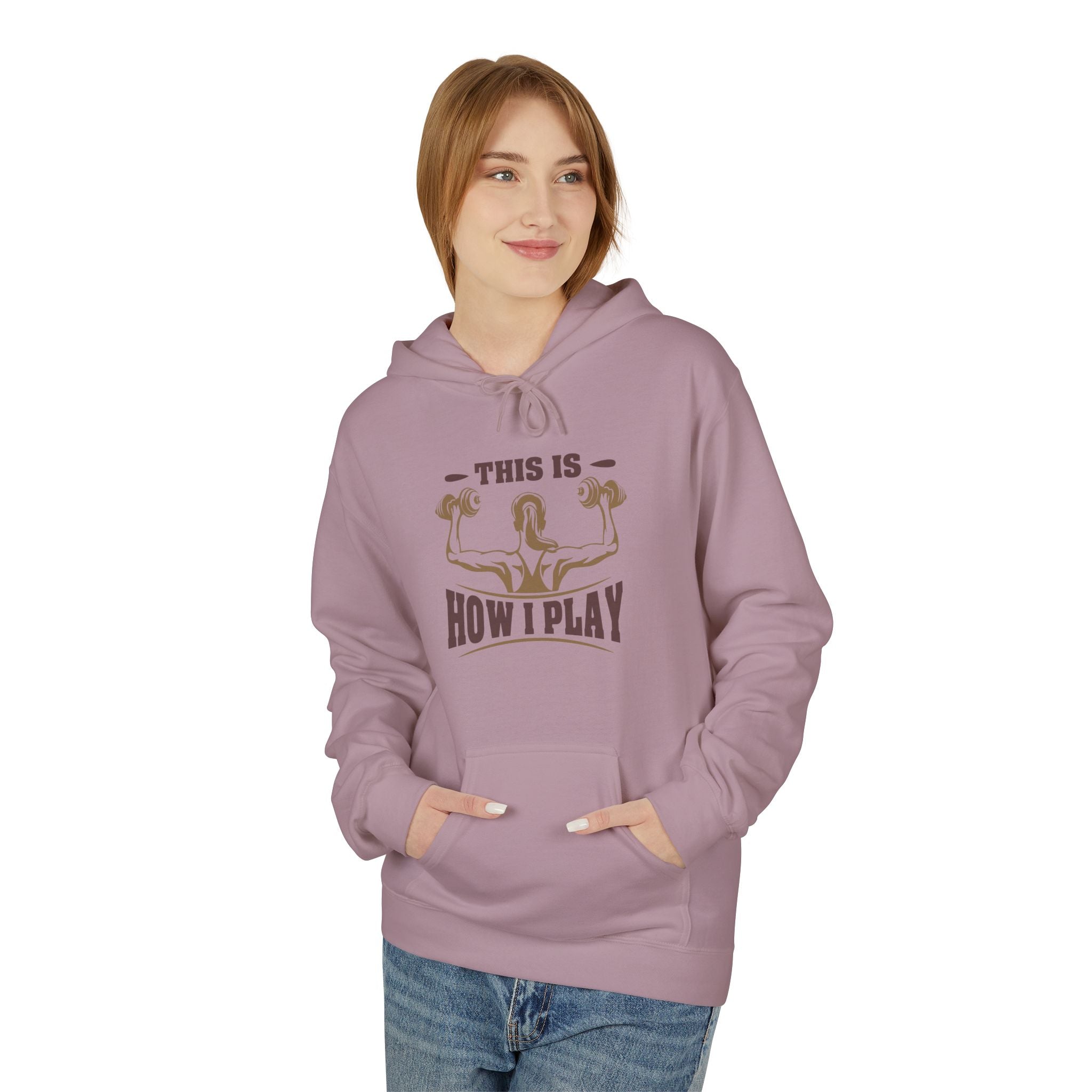 Rcnsons Unisex Midweight Softstyle Fleece 'Play' Hoodie