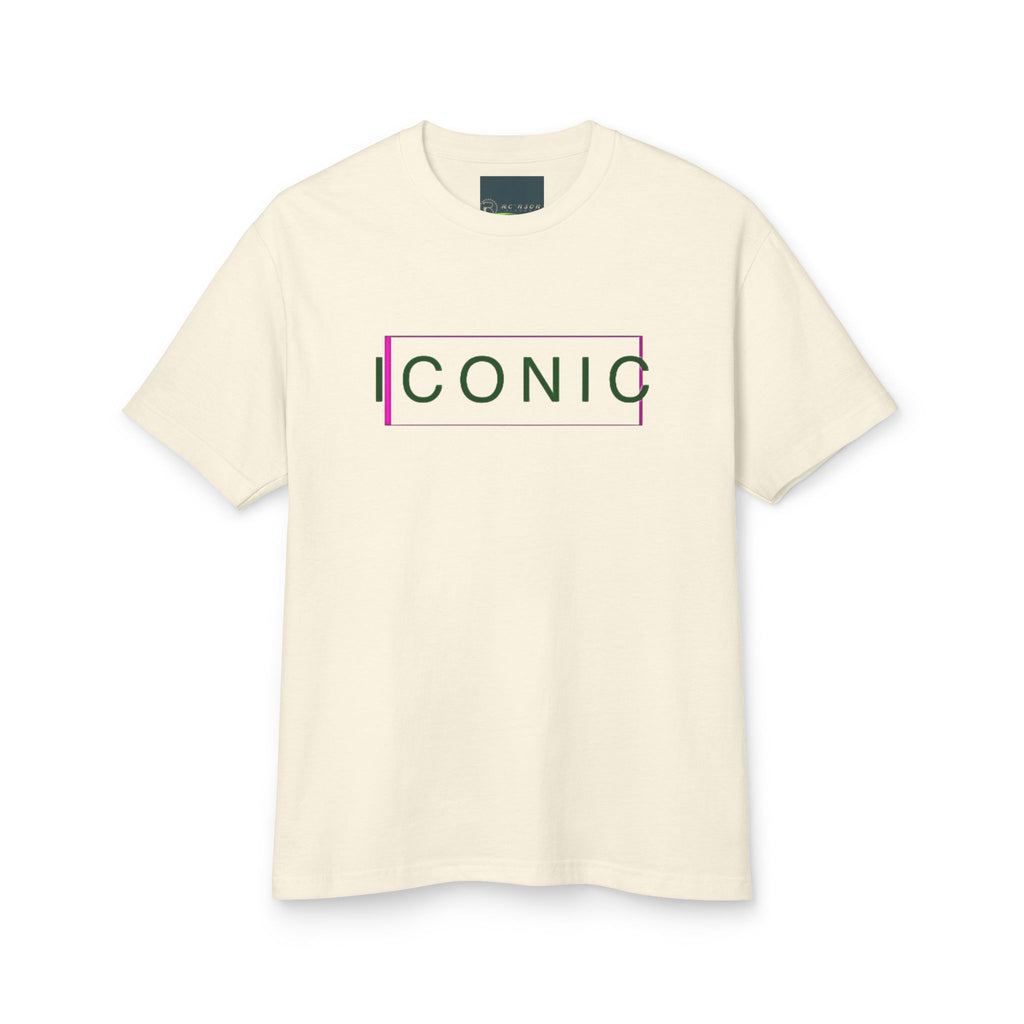 Iconic Unisex Cotton Tee - Trendy Heavyweight T-Shirt