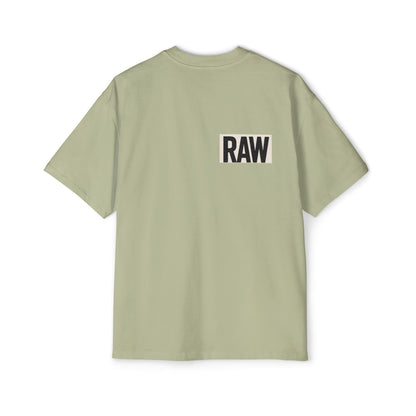 Men's Heavy Oversized Tee - Casual Streetwear, Summer Essential, Graphic T-Shirt, Gift for Him, Trending Fashion Printify