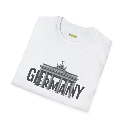 Berlin Landmark Unisex Softstyle T-Shirt - Casual Travel Tee Germany Pride Printify